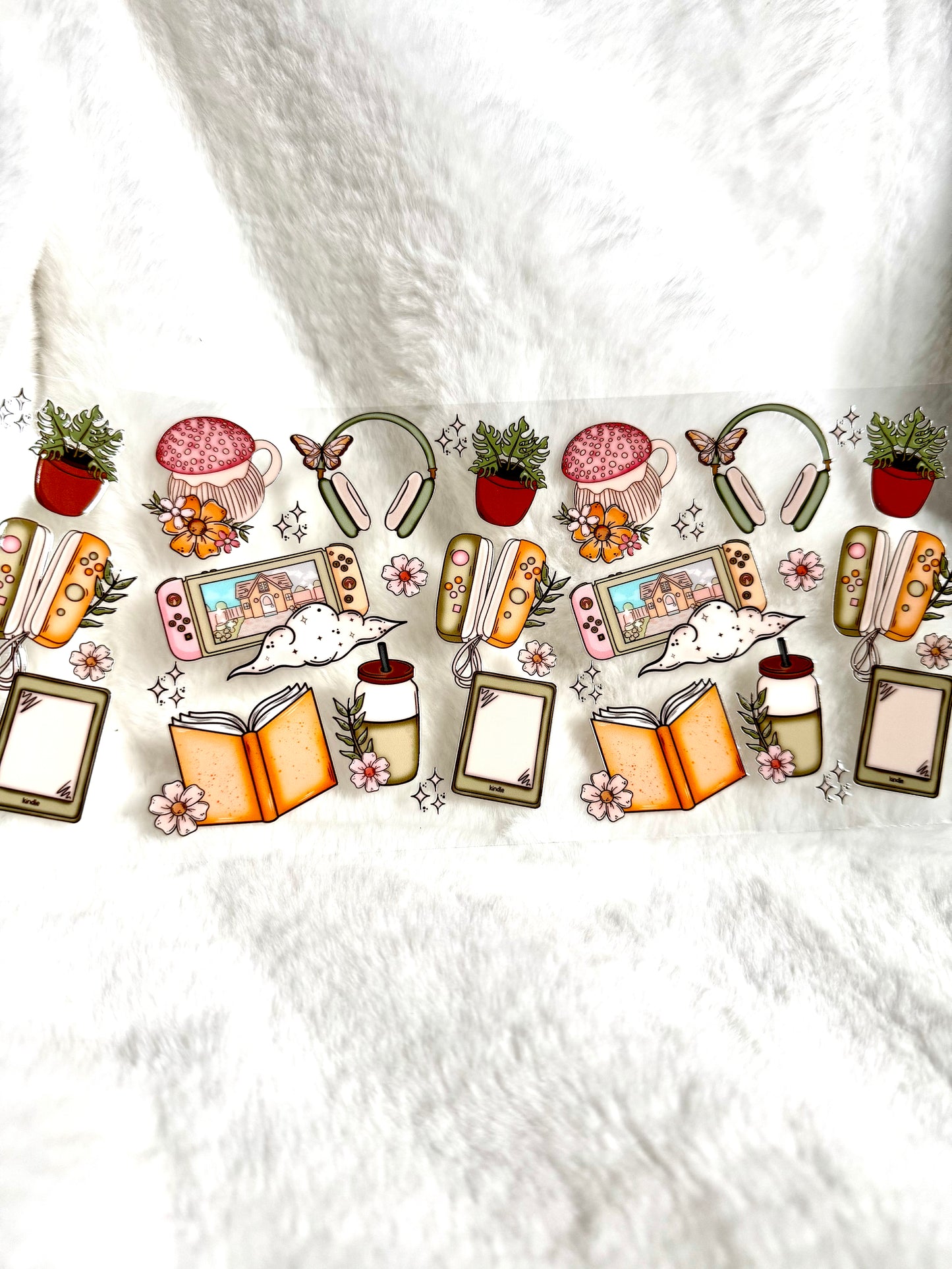 Nintendo & Kindle Decal