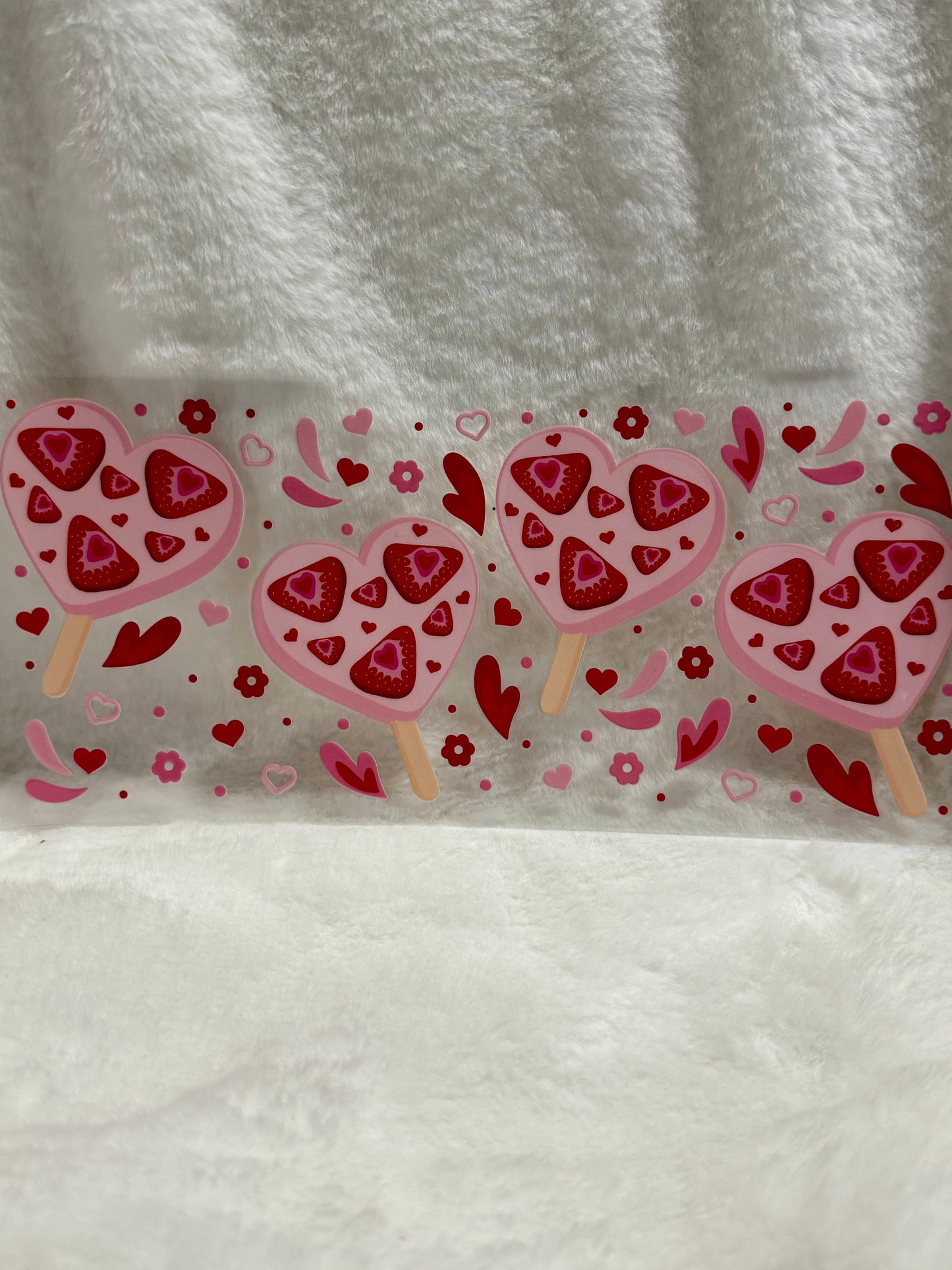 Strawberry Paleta Decal