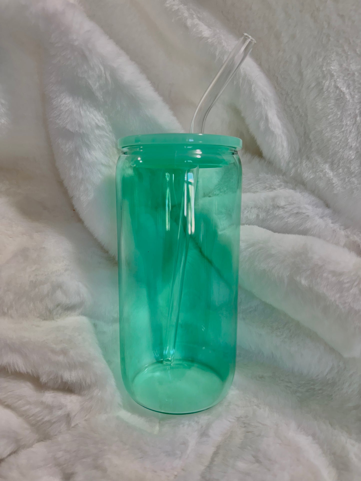 Glass 16oz Cup