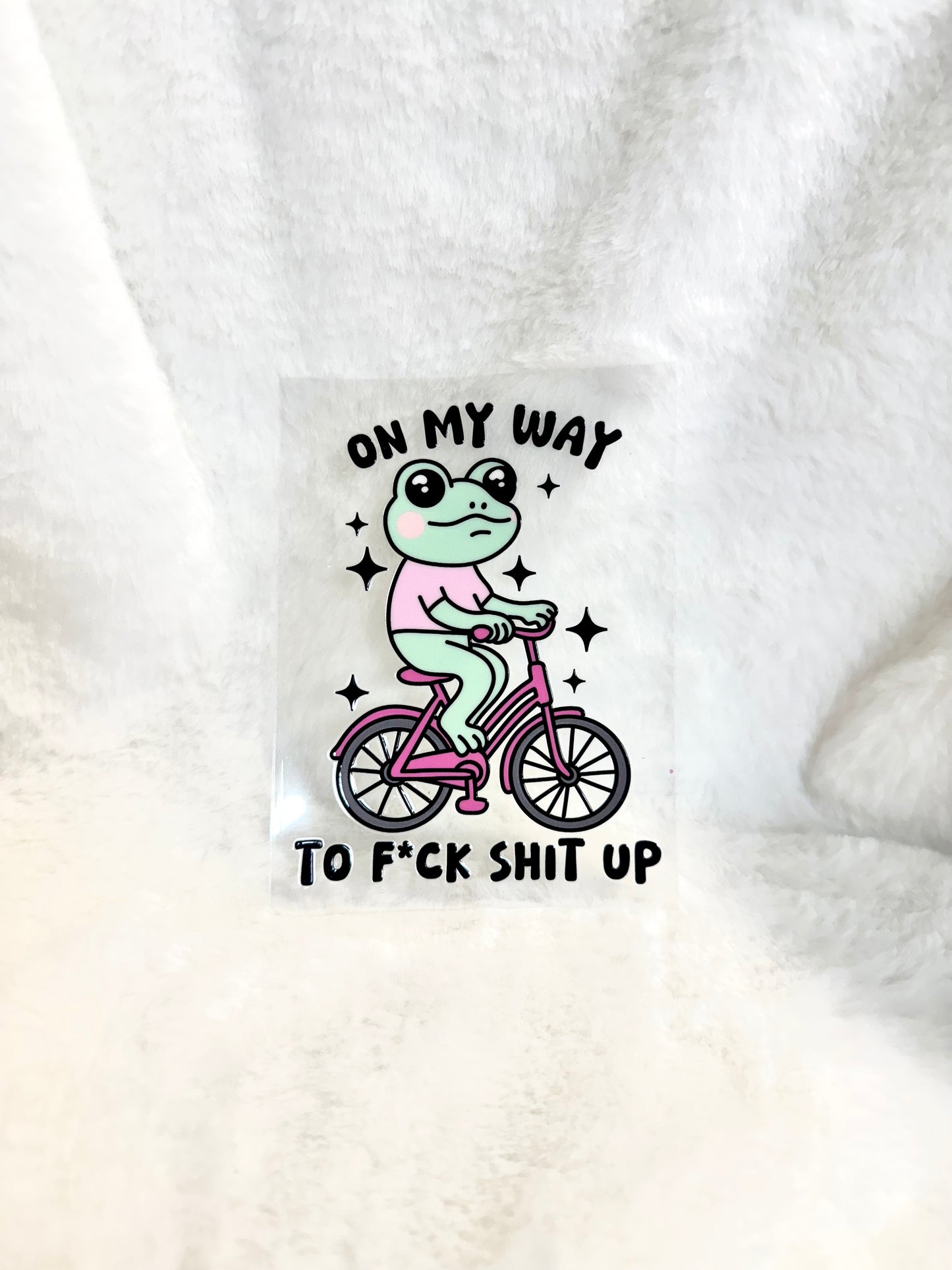 On my way Decal