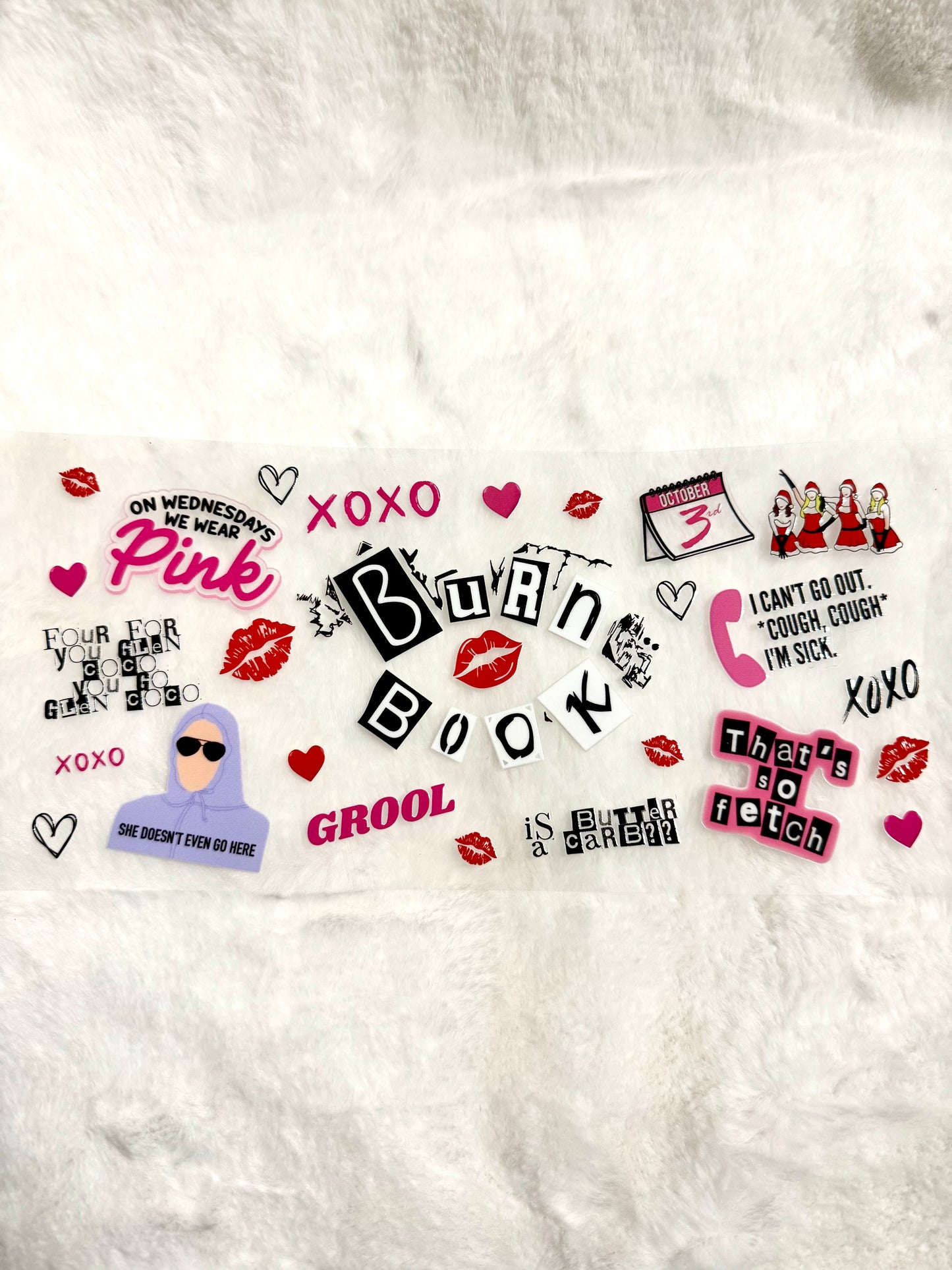 Burn Book Decal