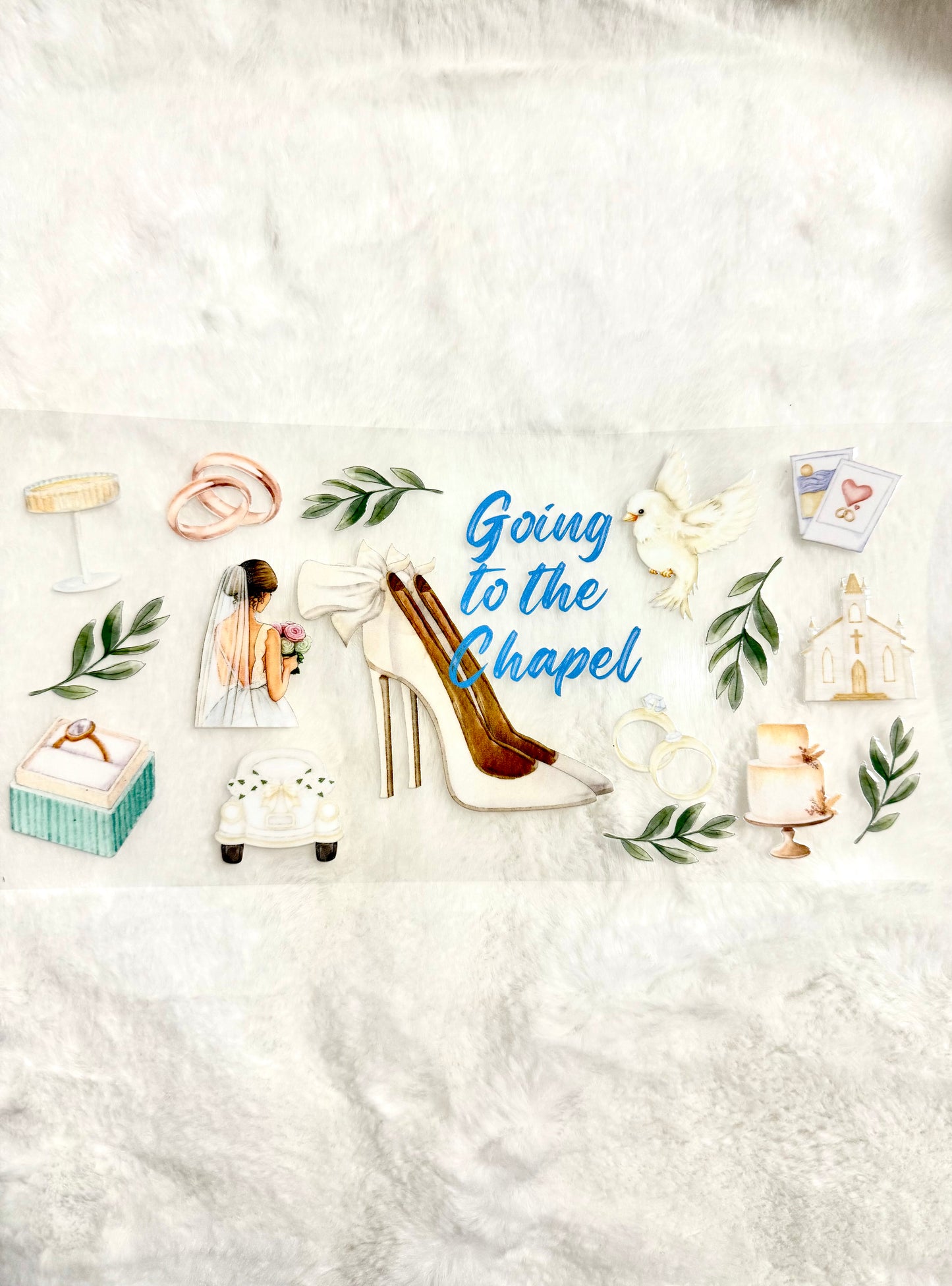 Going to the chapel Decal