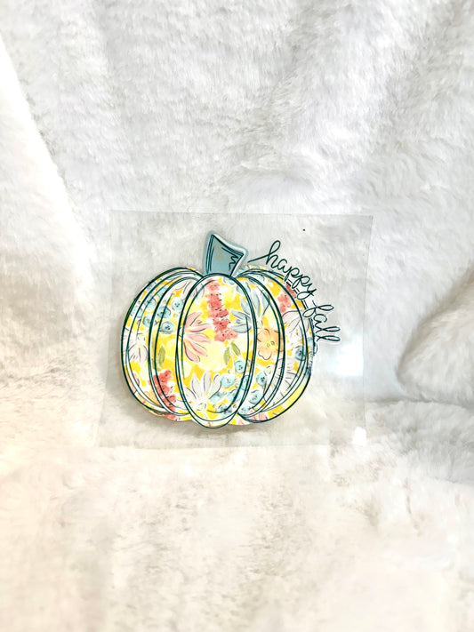 Happy Fall Decal