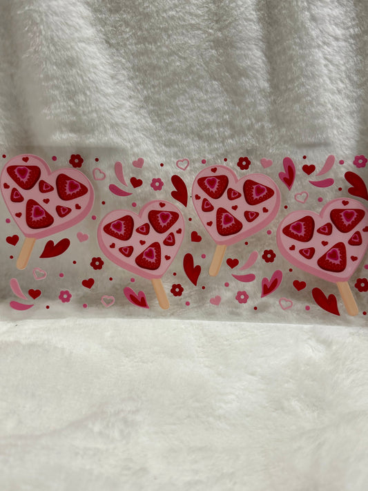 Strawberry Paleta Decal