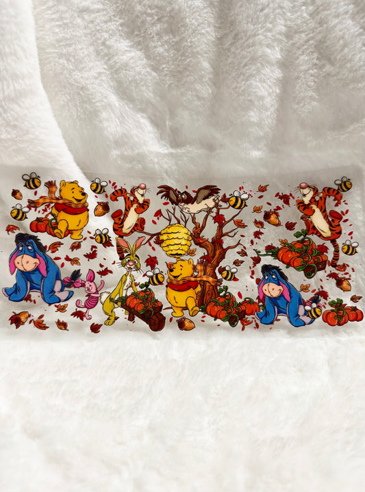 Pooh Fall Decal
