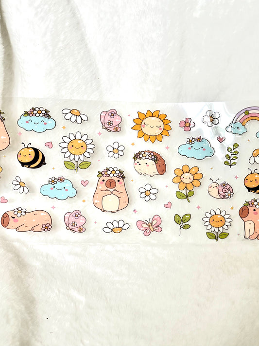 Capybara and Friends Decal