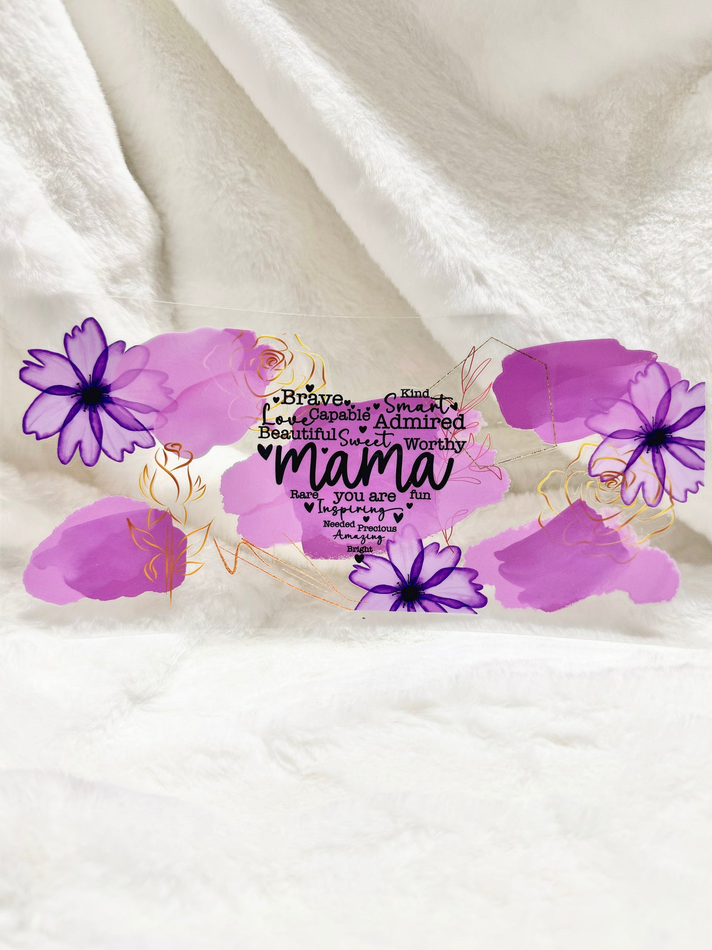 Purple Mama Decal