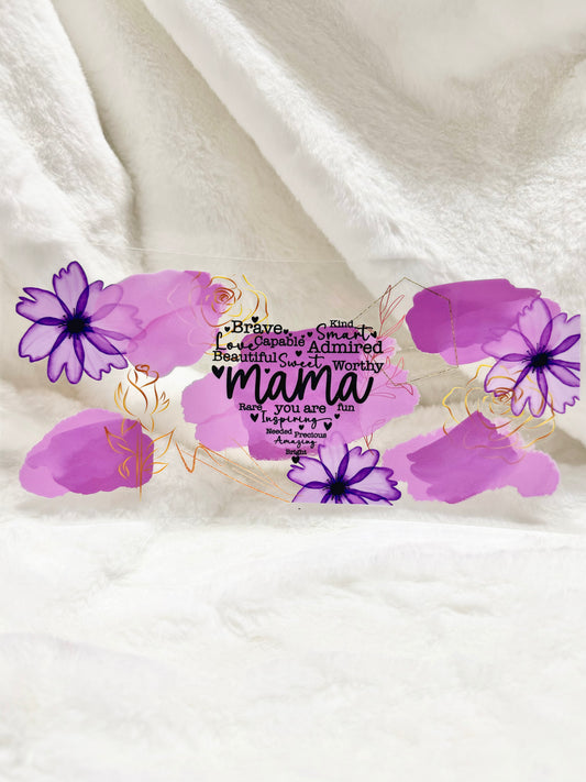 Purple Mama Decal
